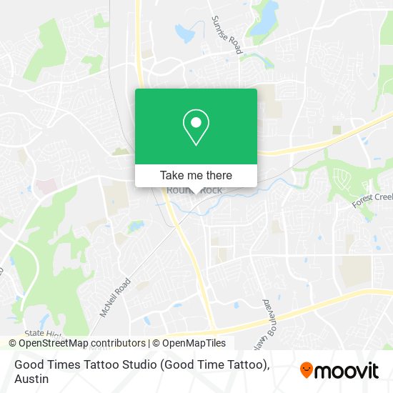 Mapa de Good Times Tattoo Studio (Good Time Tattoo)