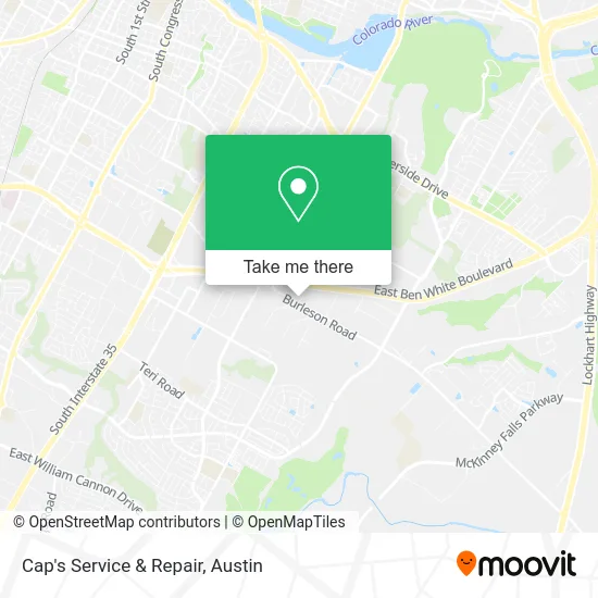 Mapa de Cap's Service & Repair