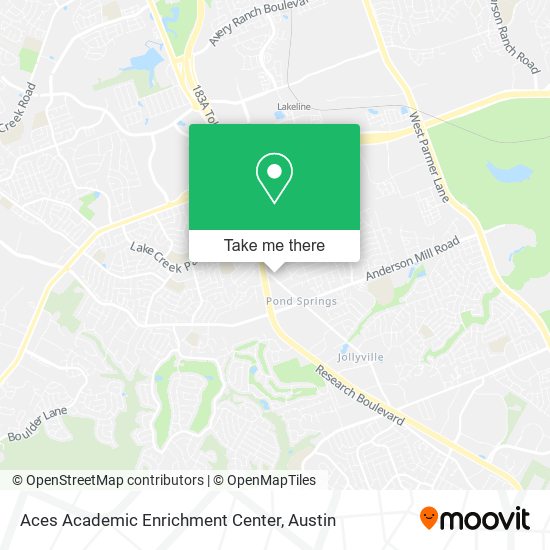 Mapa de Aces Academic Enrichment Center