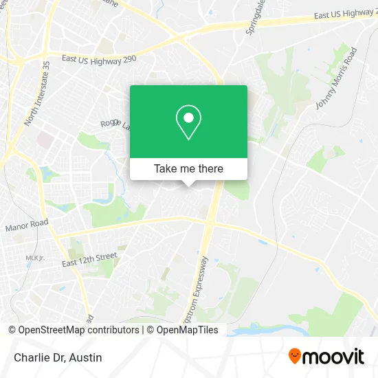 Charlie Dr map