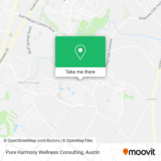 Pure Harmony Wellness Consulting map