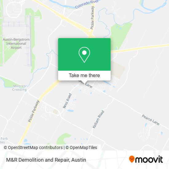 M&R Demolition and Repair map