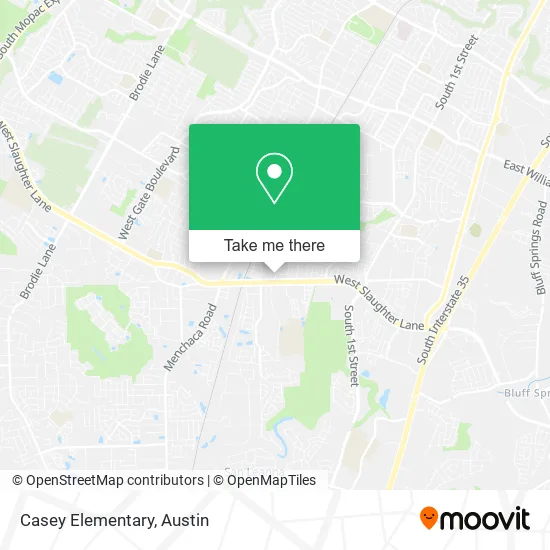 Casey Elementary map