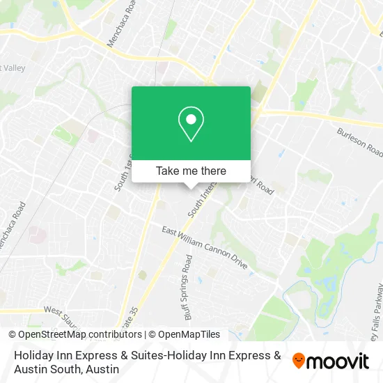Holiday Inn Express & Suites-Holiday Inn Express & Austin South map