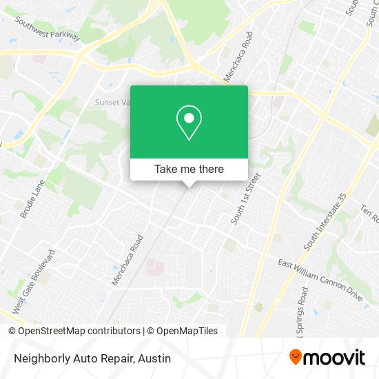 Mapa de Neighborly Auto Repair