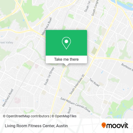 Living Room Fitness Center map