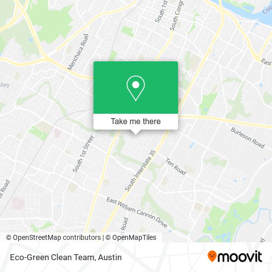 Eco-Green Clean Team map