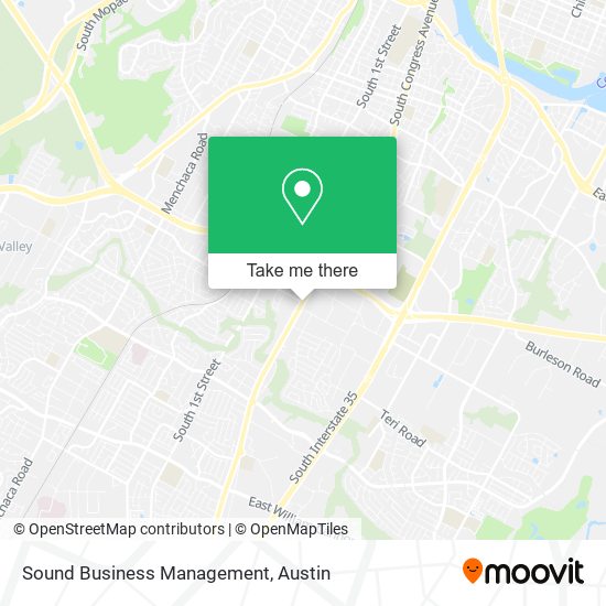 Mapa de Sound Business Management