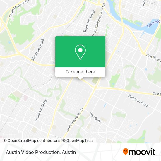 Mapa de Austin Video Production
