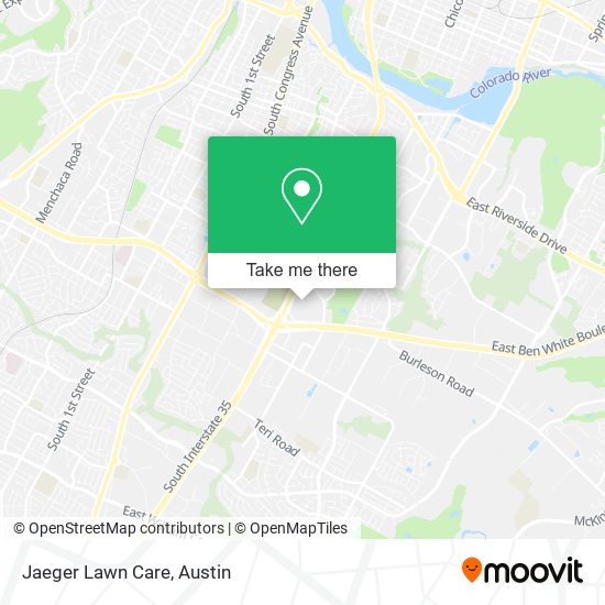 Mapa de Jaeger Lawn Care