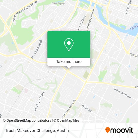 Mapa de Trash Makeover Challenge