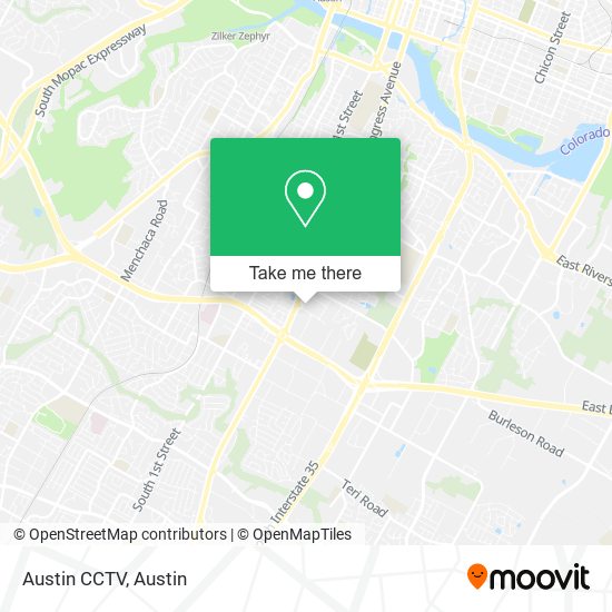Mapa de Austin CCTV
