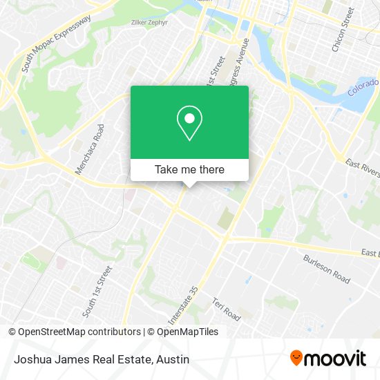 Mapa de Joshua James Real Estate