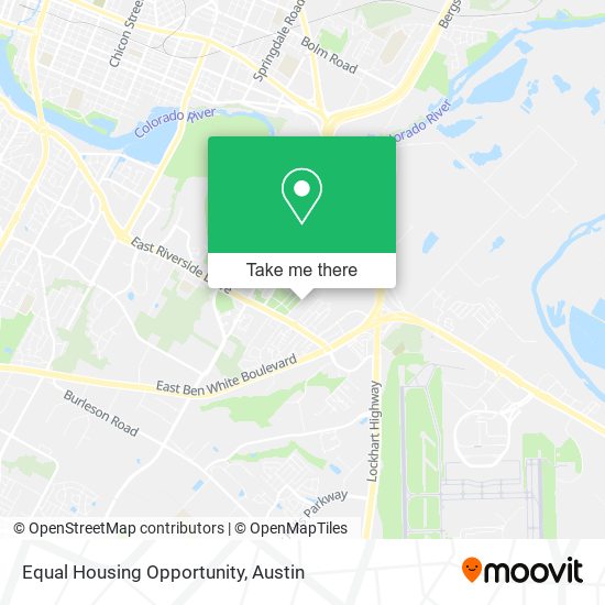 Mapa de Equal Housing Opportunity