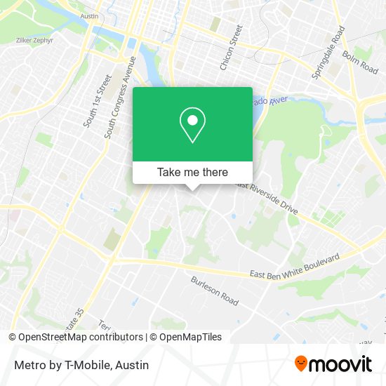 Metro by T-Mobile map