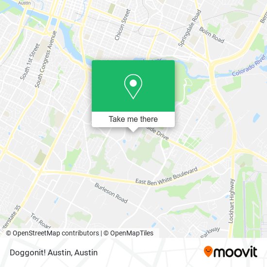 Mapa de Doggonit! Austin