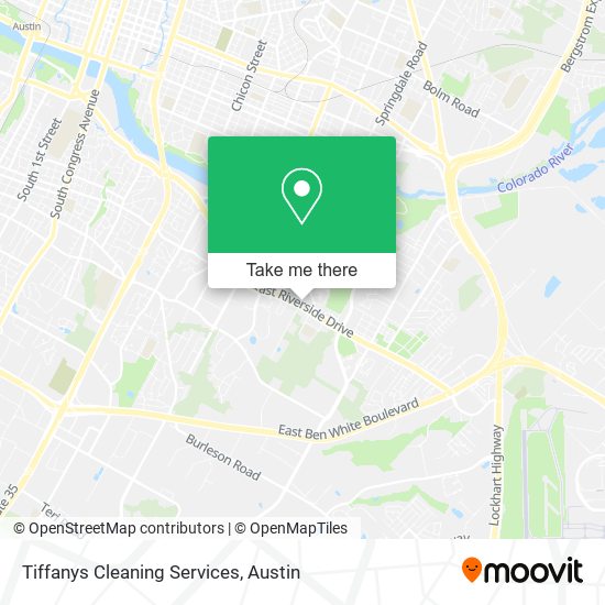 Mapa de Tiffanys Cleaning Services