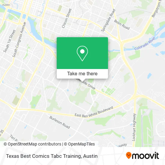 Texas Best Comics Tabc Training map