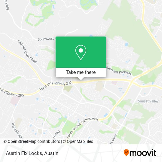 Mapa de Austin Fix Locks