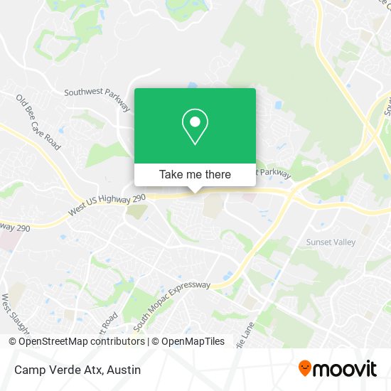 Camp Verde Atx map
