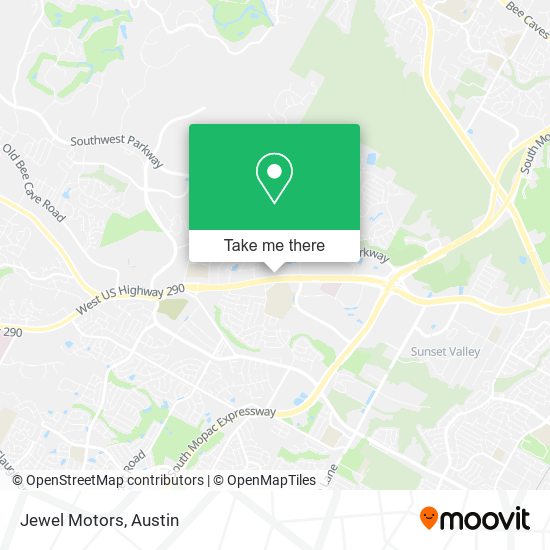 Mapa de Jewel Motors