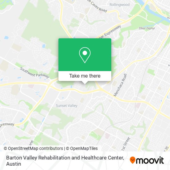 Mapa de Barton Valley Rehabilitation and Healthcare Center