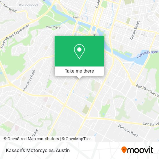 Kasson's Motorcycles map