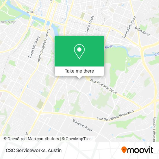 CSC Serviceworks map