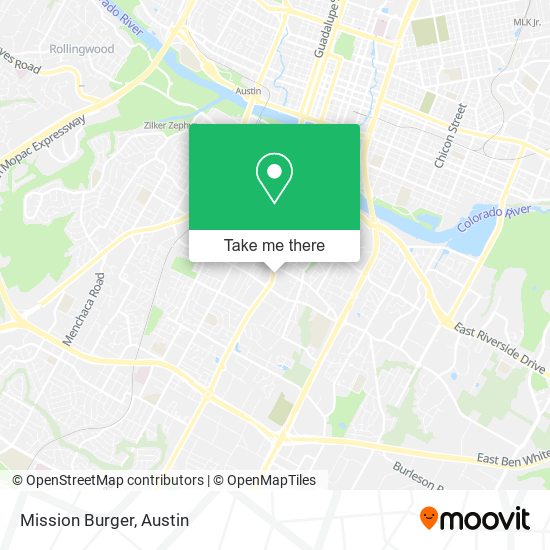 Mission Burger map