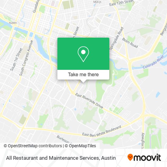 All Restaurant and Maintenance Services map