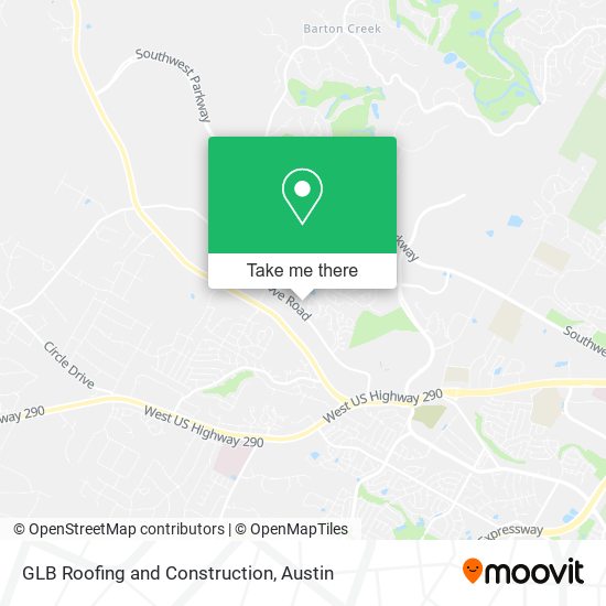 GLB Roofing and Construction map