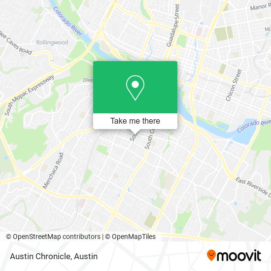 Austin Chronicle map