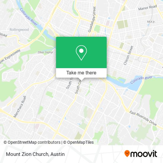 Mount Zion Church map