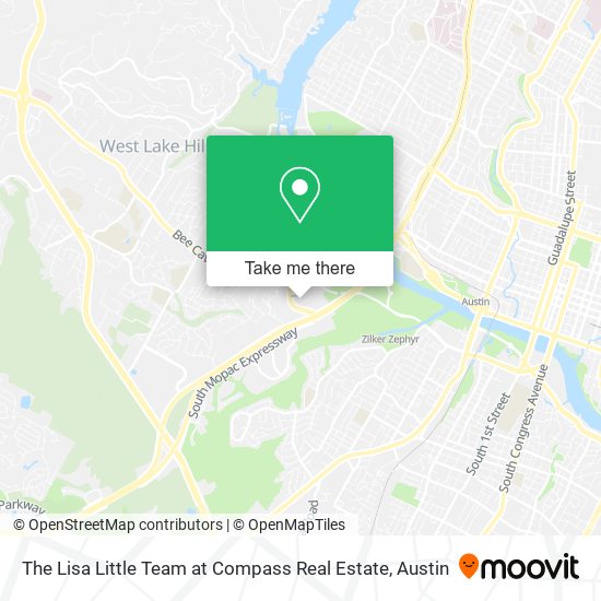 Mapa de The Lisa Little Team at Compass Real Estate