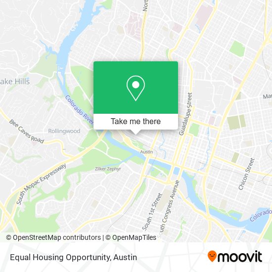 Mapa de Equal Housing Opportunity