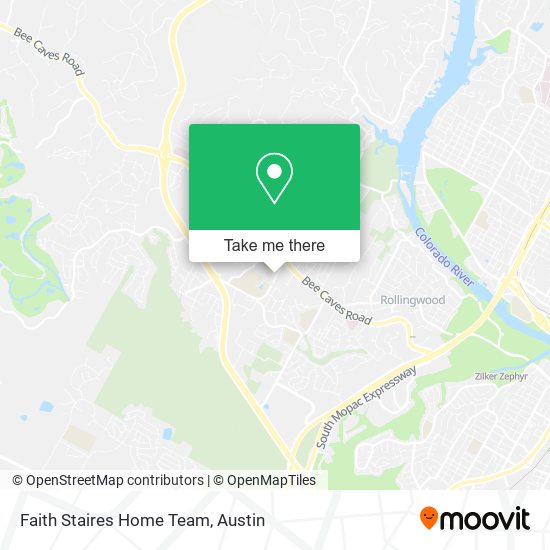 Mapa de Faith Staires Home Team