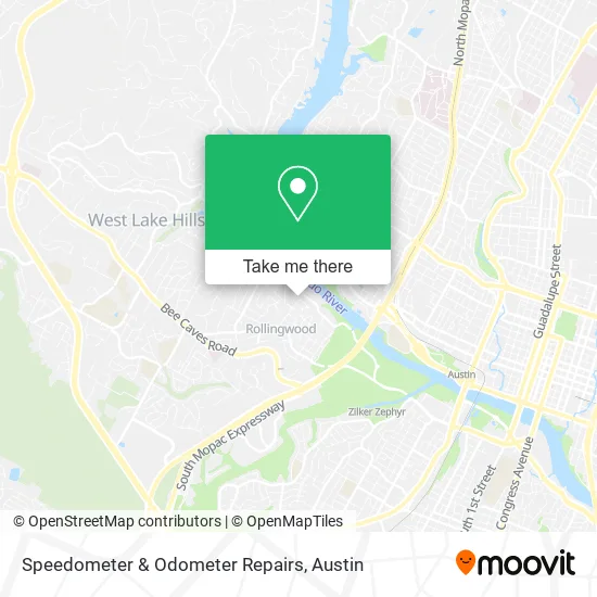 Speedometer & Odometer Repairs map