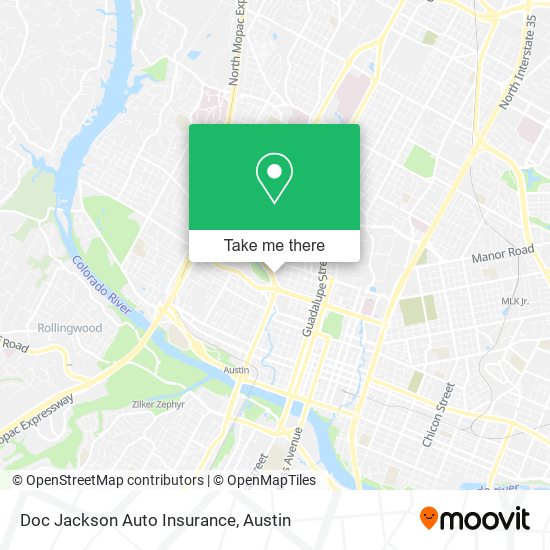 Doc Jackson Auto Insurance map