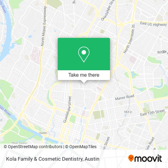 Kola Family & Cosmetic Dentistry map