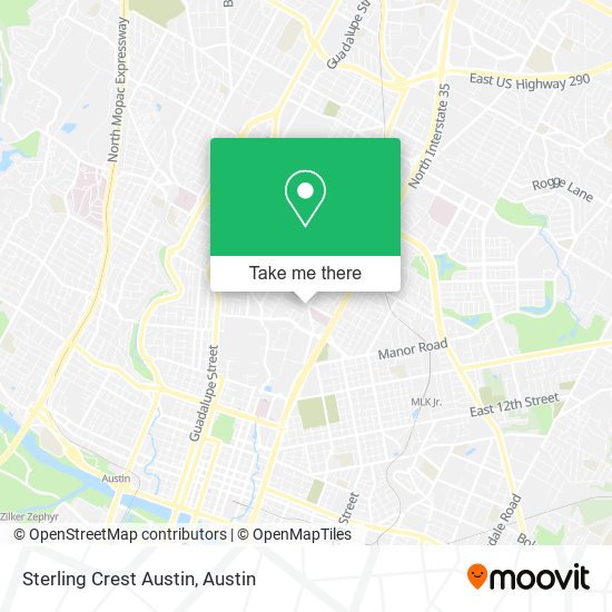 Mapa de Sterling Crest Austin