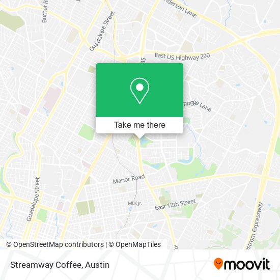 Streamway Coffee map