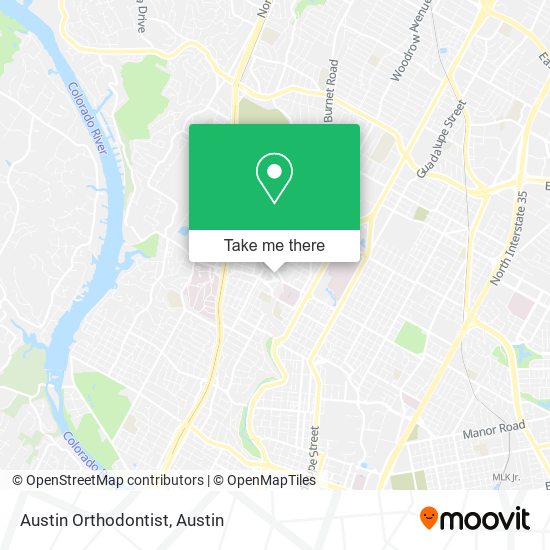 Mapa de Austin Orthodontist
