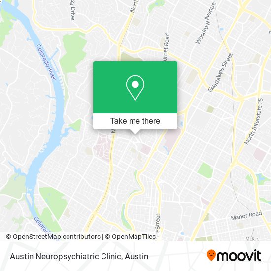 Mapa de Austin Neuropsychiatric Clinic