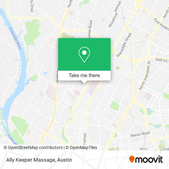 Ally Keeper Massage map