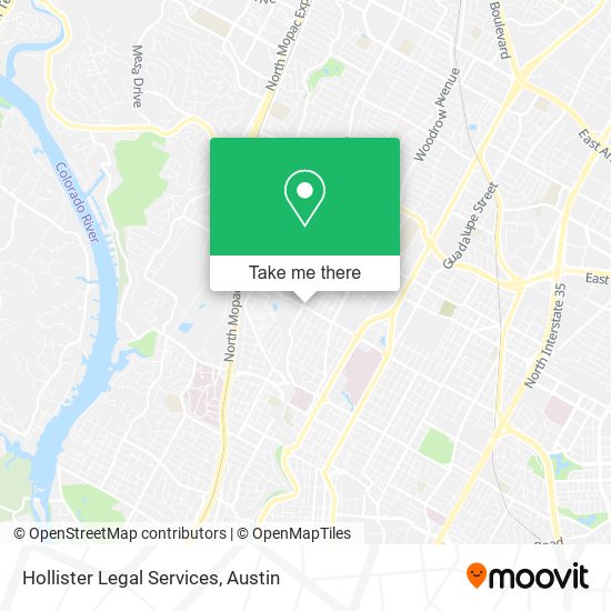 Hollister Legal Services map