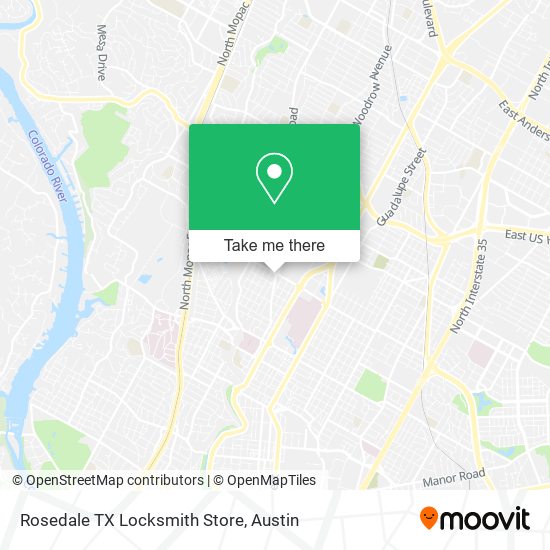Rosedale TX Locksmith Store map