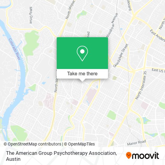 Mapa de The American Group Psychotherapy Association