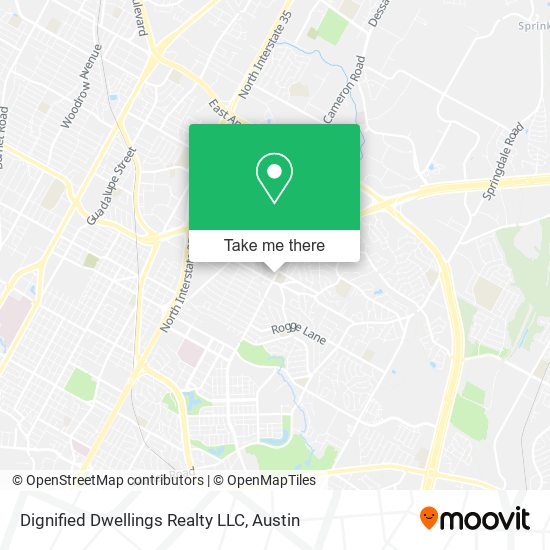 Mapa de Dignified Dwellings Realty LLC