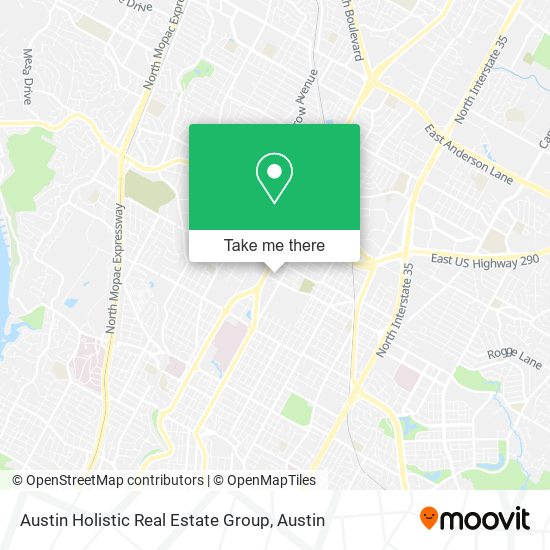 Austin Holistic Real Estate Group map