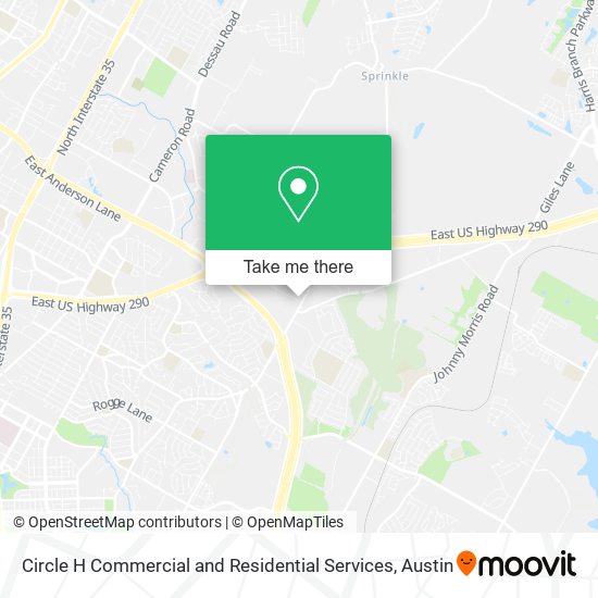 Circle H Commercial and Residential Services map